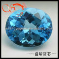 natural blue topaz stone(TZOV001)